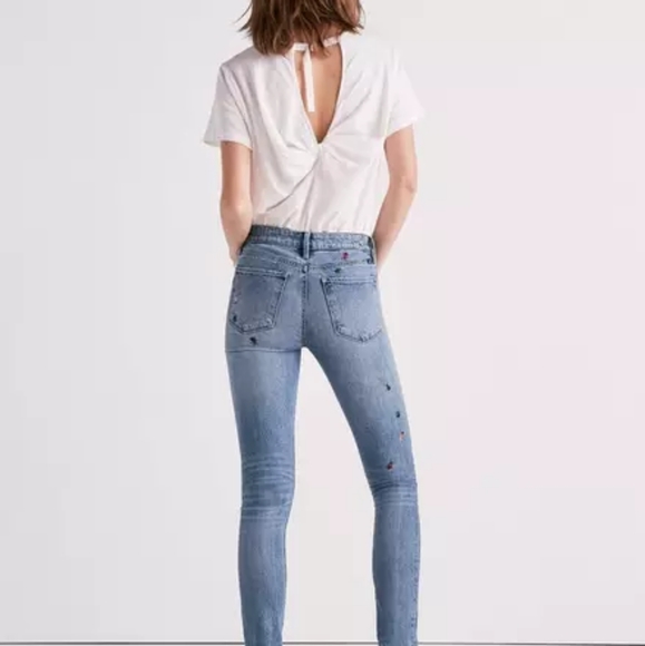 Lucky⭐ Brand Ava Mid Rise Skinny jean with ladybug - Picture 5 of 12